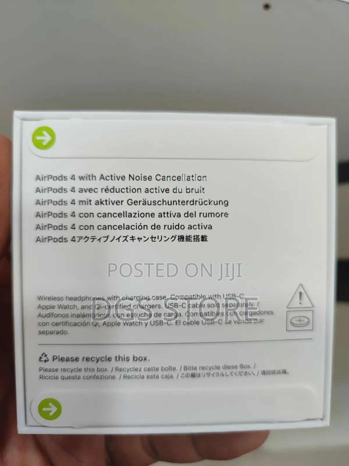 Apple Airpods 4 Anc Bluetooth Earbuds (2024)