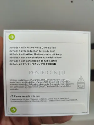 Apple Airpods 4 Anc Bluetooth Earbuds (2024)