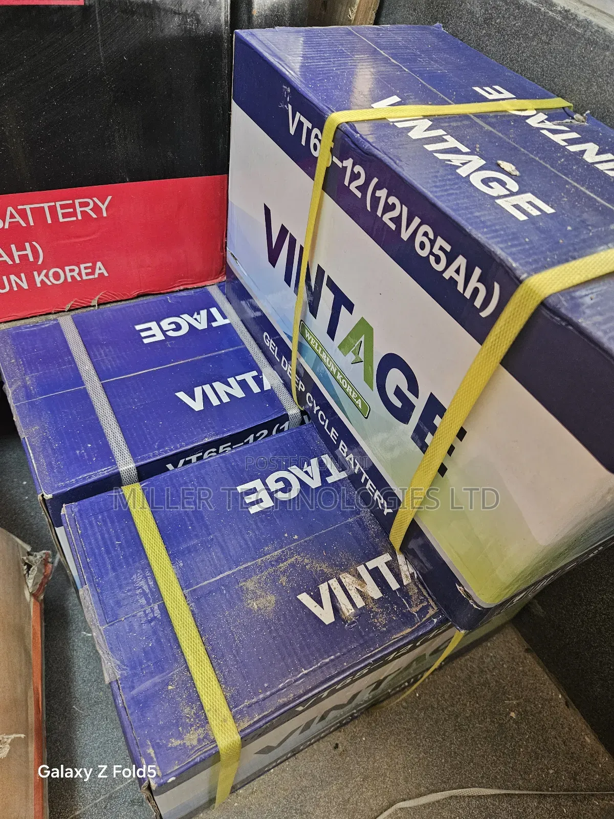 65a 12v Vintage Gell Battery