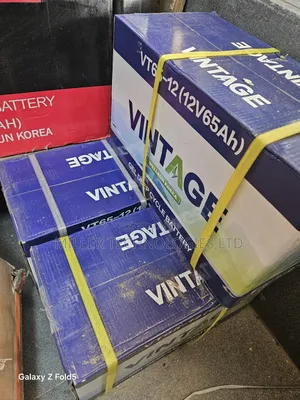 65a 12v Vintage Gell Battery