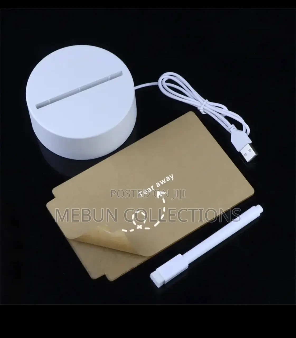 Acrylic 3D Note Pad
