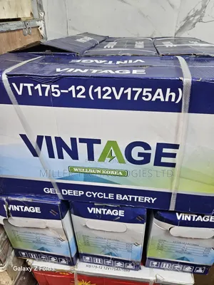 175ah 12v Vintage Battery Strong Reliable