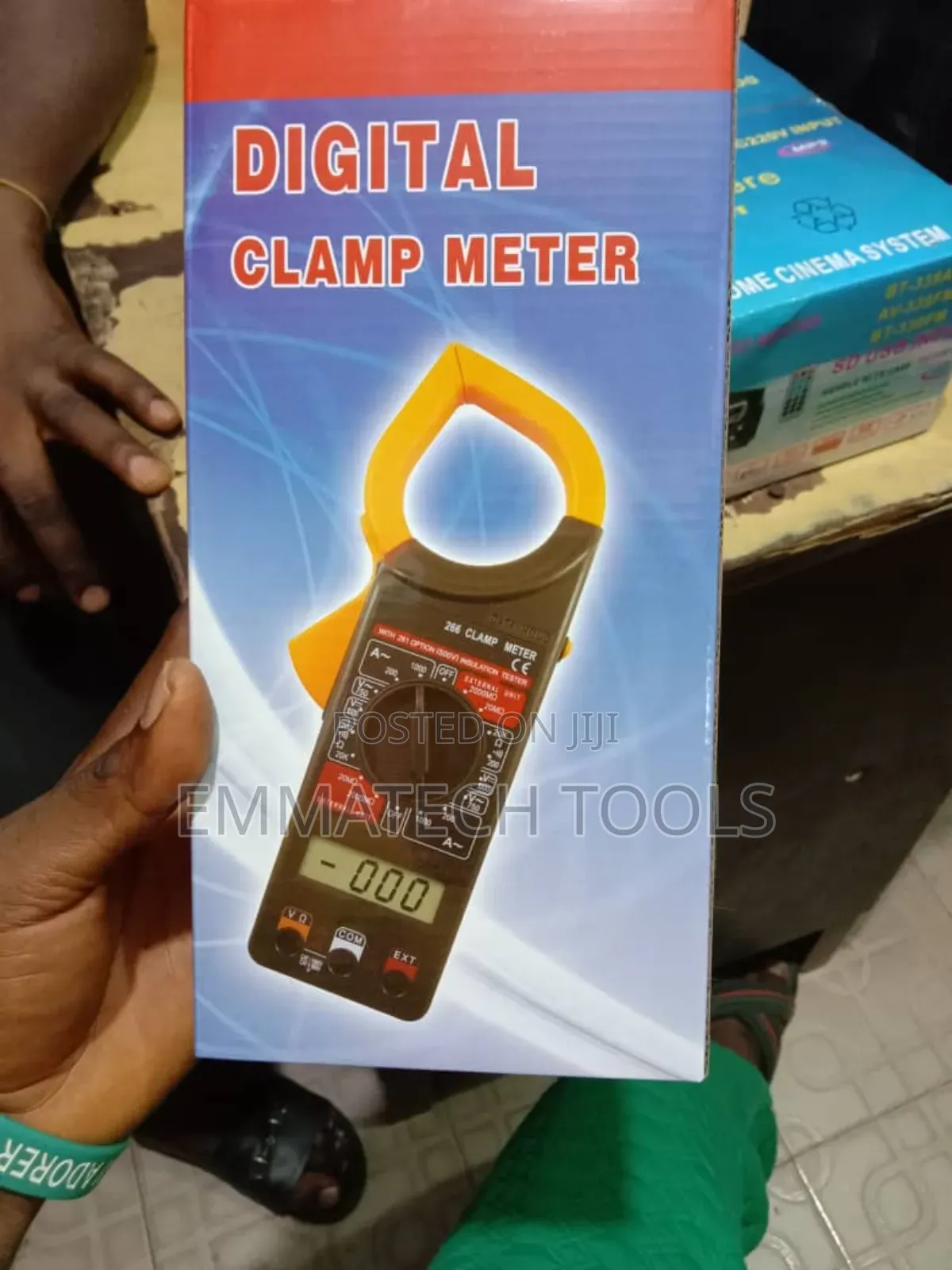 Clam Digital Meter