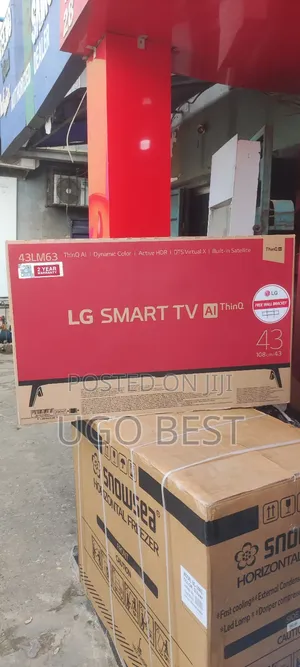 Lg 43 Inches Led Smart Tv Frameless Bluetooth Av Netflix Usb