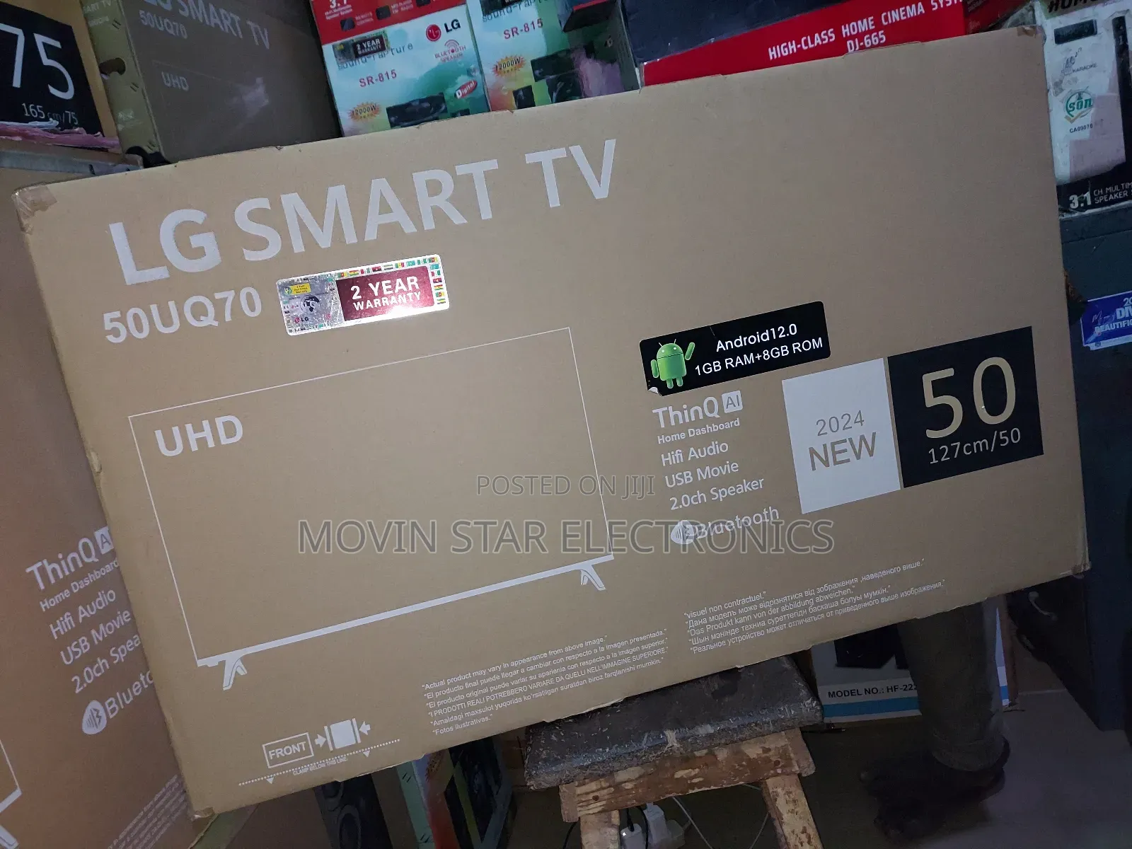 Lg50 Smart Android Tv Bodiless