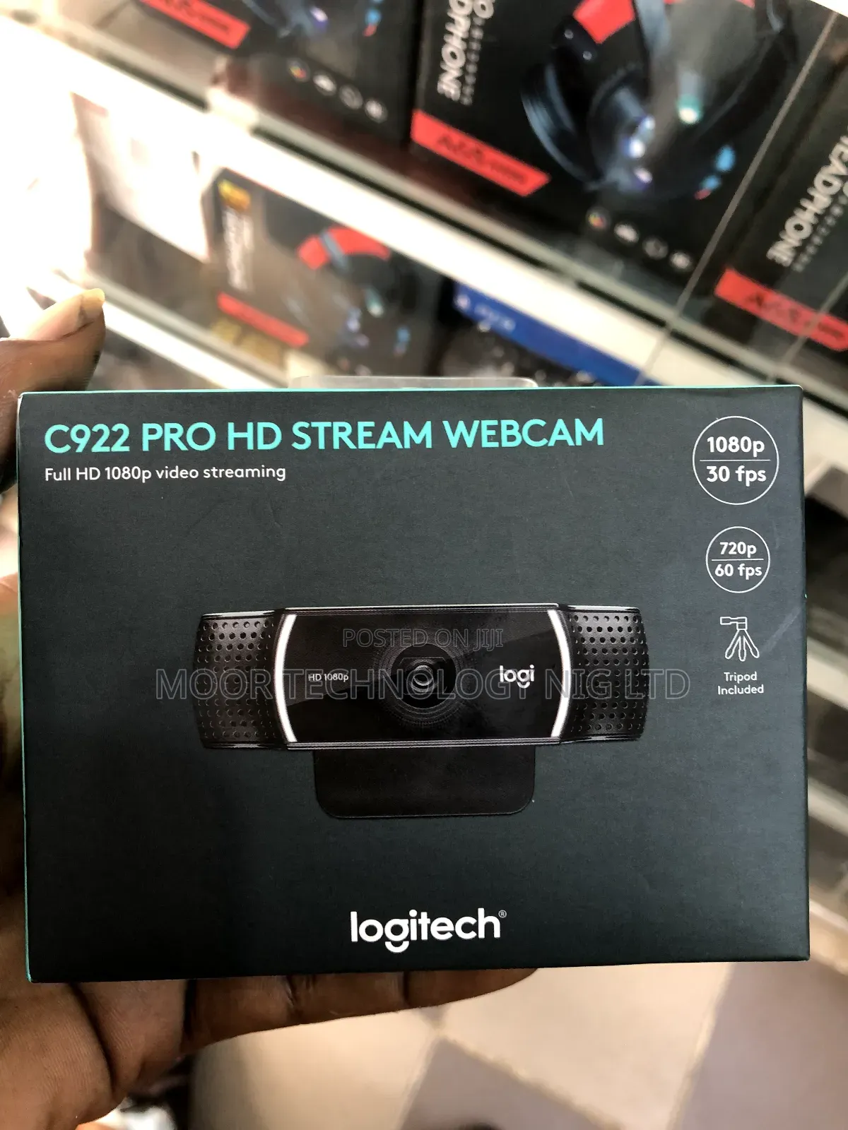 Logitech C922 Pro HD Stream Webcam