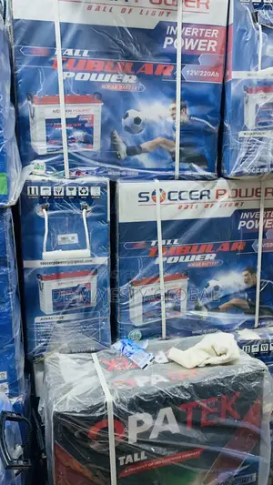 220A Soccer Power Indian Tubular Battery