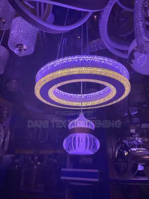 Modern Led Pendant Lighs Room Decor Ring