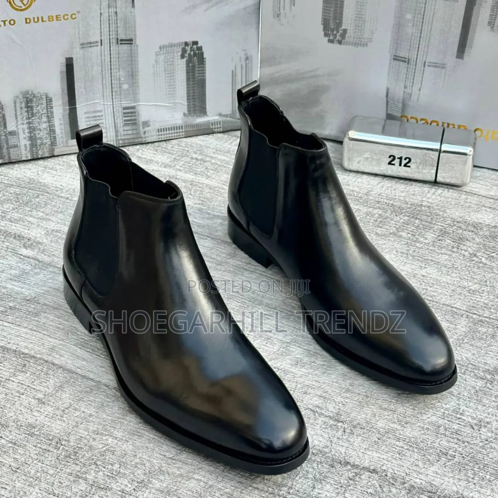 Leather Renato Chelsea Boots