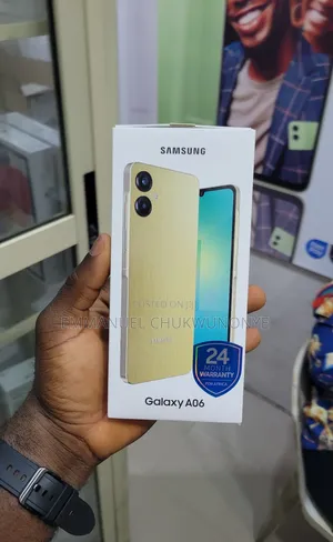 New Samsung Galaxy A06 128 GB Black