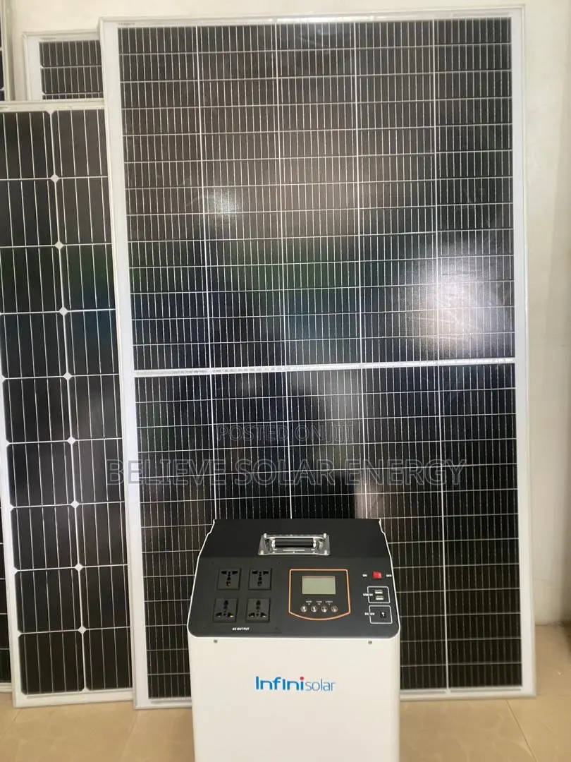 Infinisolar 3kwh Solar Generator With 4 Panels