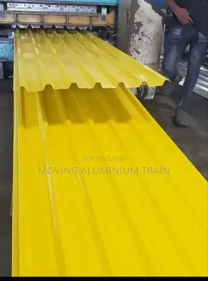 Yellow 45 Longspan Aluminum Roofing Sheets