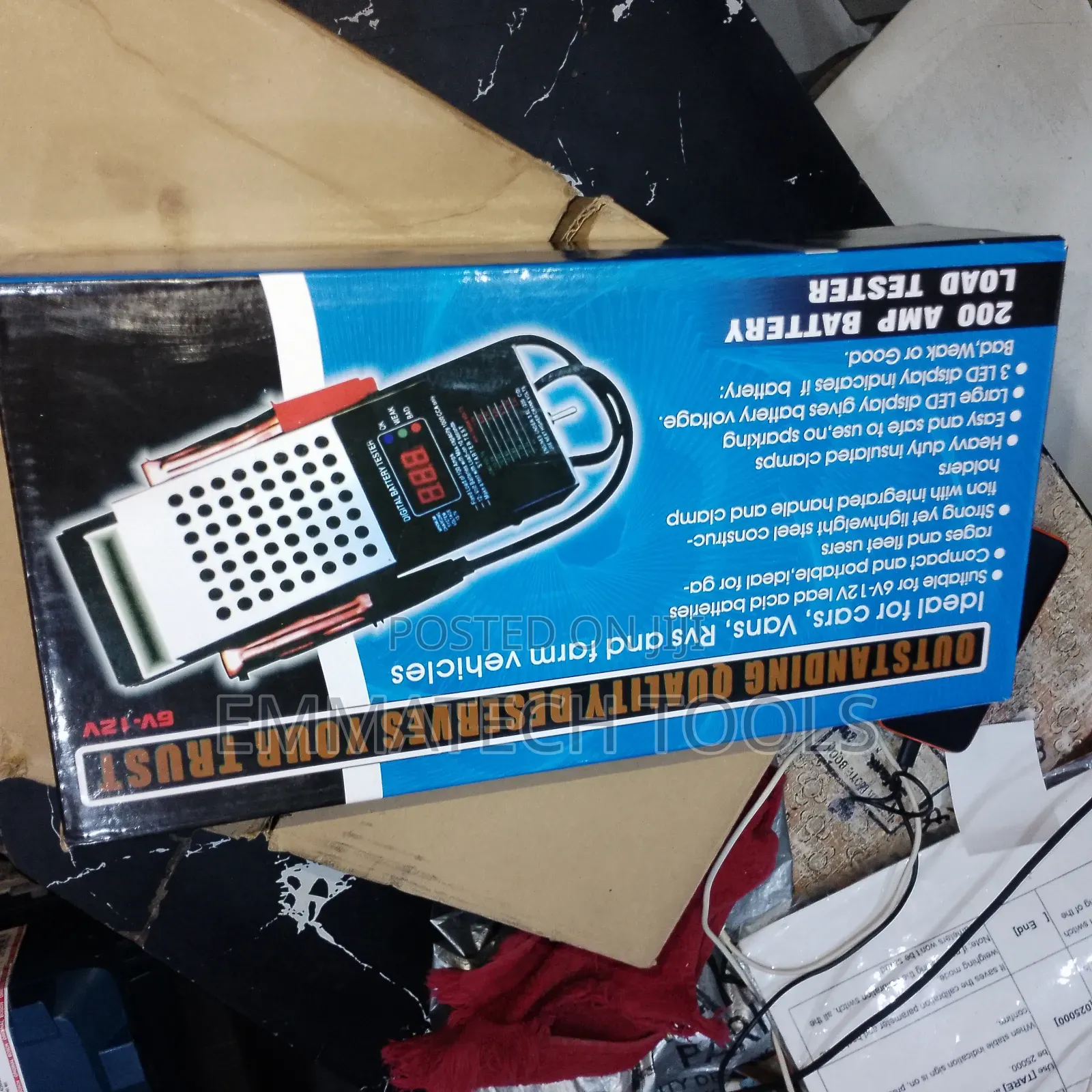 Digital Battery Tester