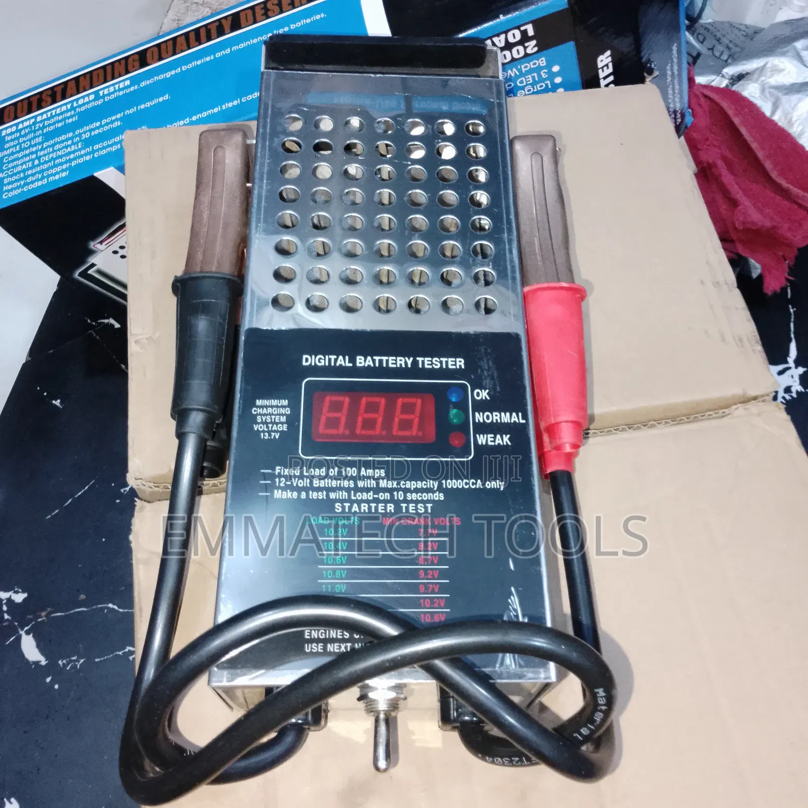 Digital Battery Tester
