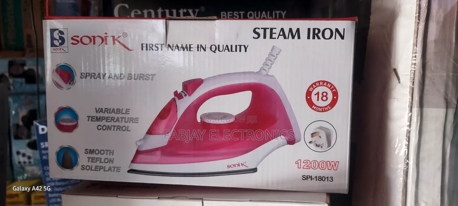 Sonik Steam Iron