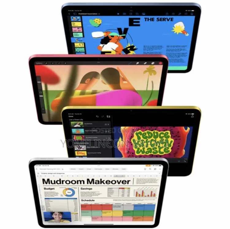 New Apple iPad (2022) 64 GB Silver