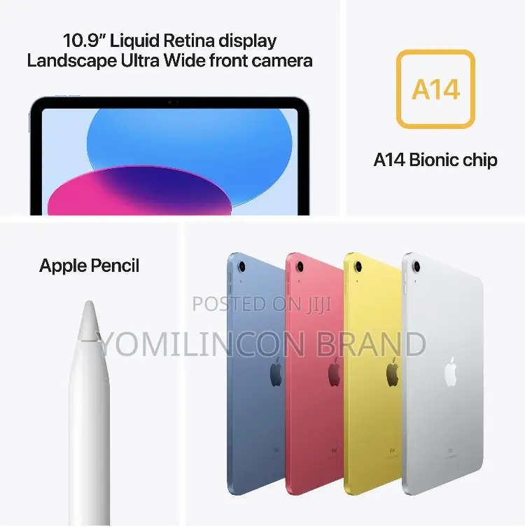 New Apple iPad (2022) 256 GB Silver