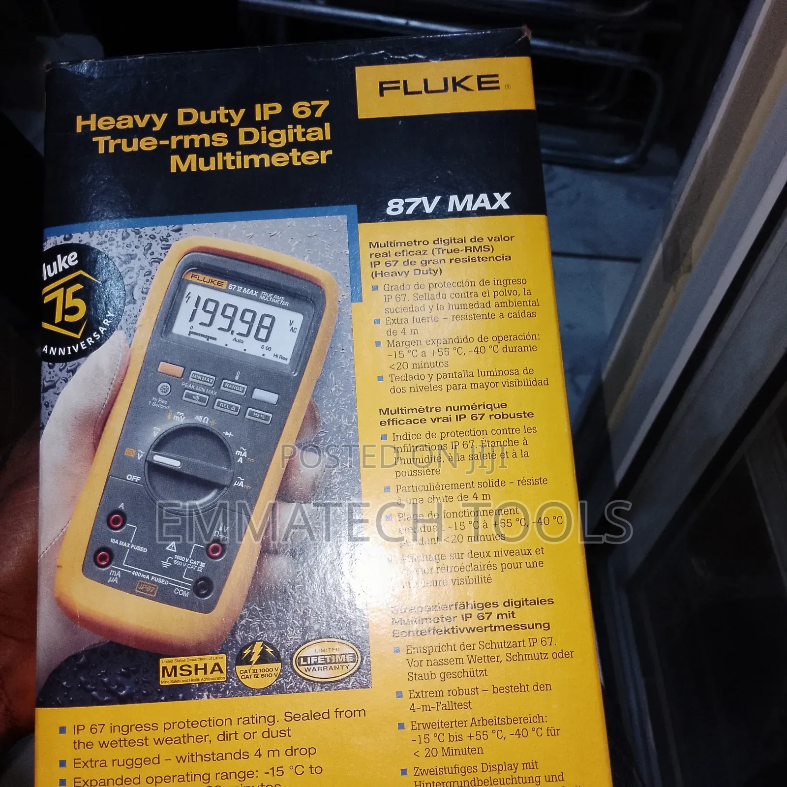 Fluke 87 v Max
