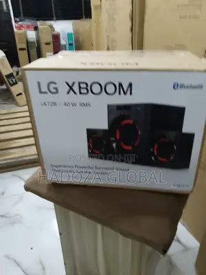 LG Xboom LK72B Brand New Boom Bluetooth Audio Speaker