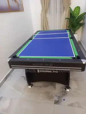 7ft 3in1 Board (Snooker, Table Tennis and Air Hockey)