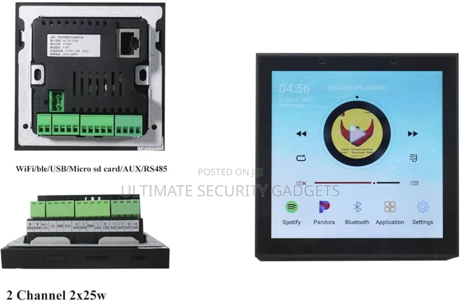 Wi-Fi Tuya Smart Music Amplifier With Zigbee Gateway