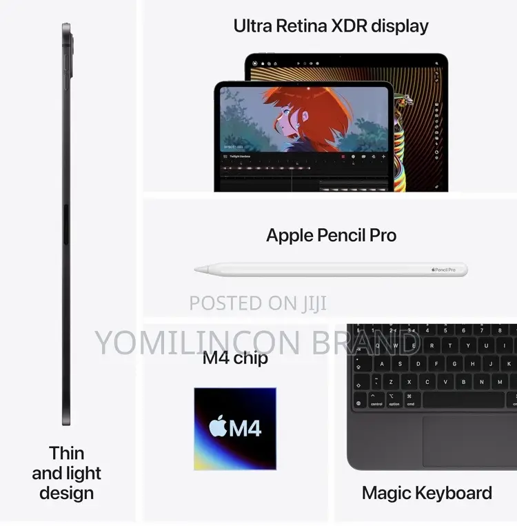 New Apple iPad Pro 256 GB Black