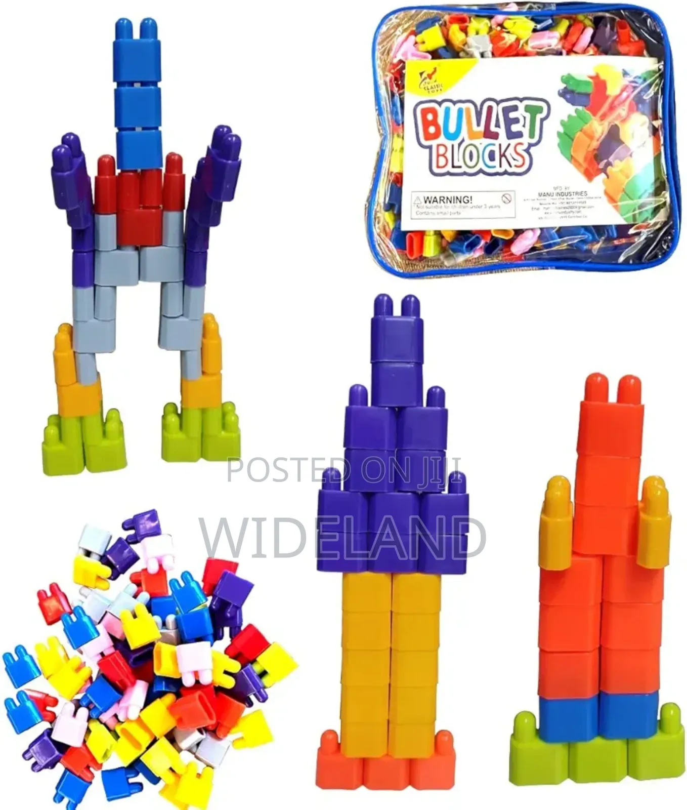 Bullet Building Blocks