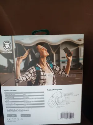 Wireless Headphone Green Lion