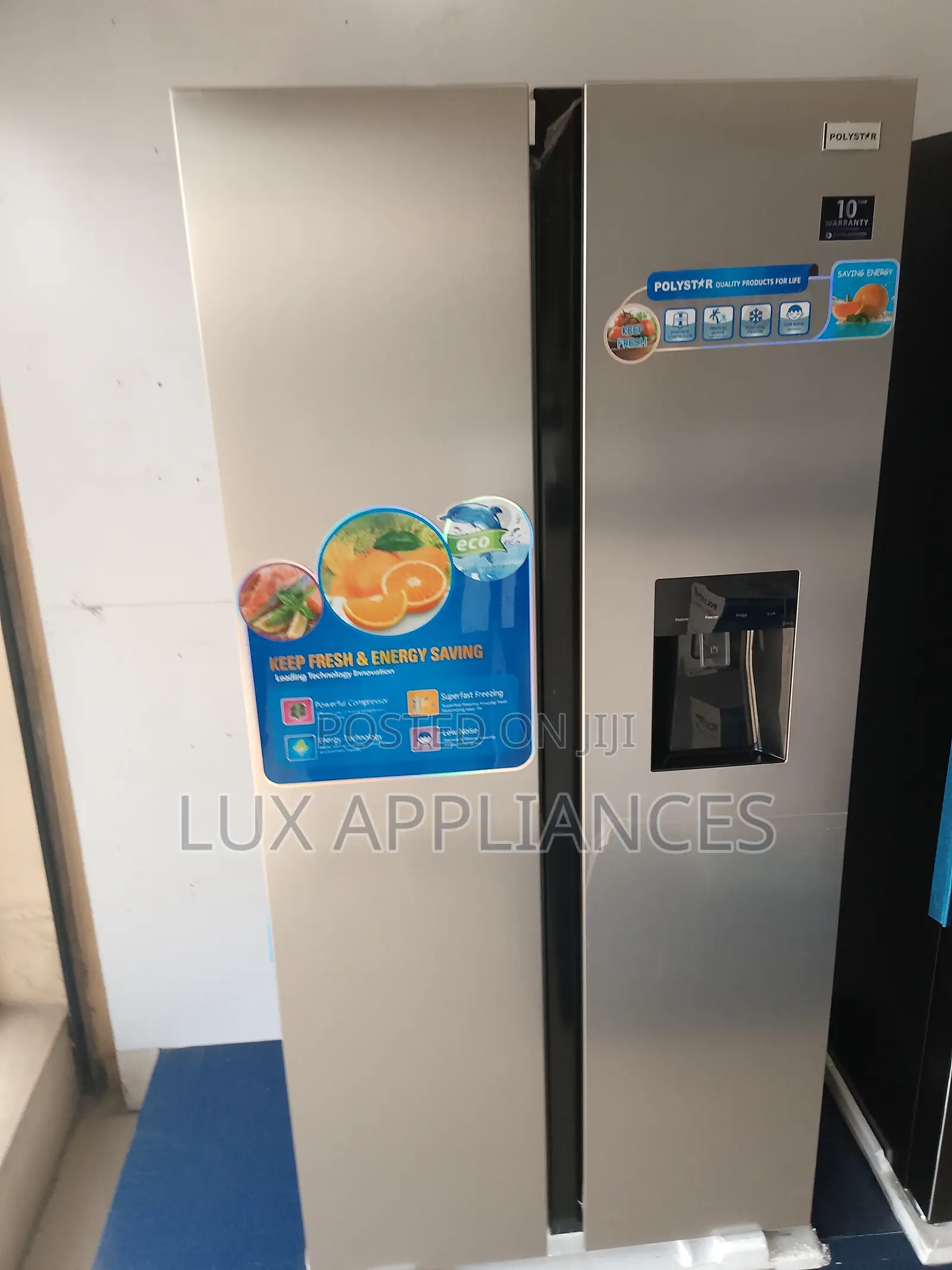 Fast Selling 436l Silver Polystar Refrigerator
