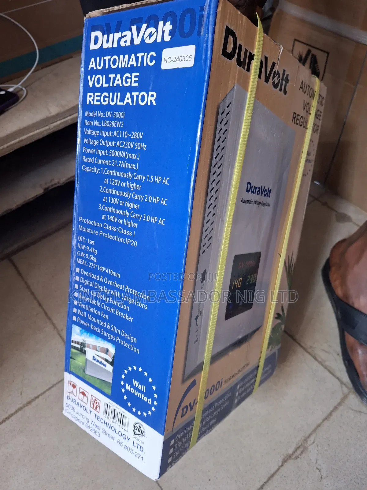 Duravolt Voltage Regulator - 5000watt