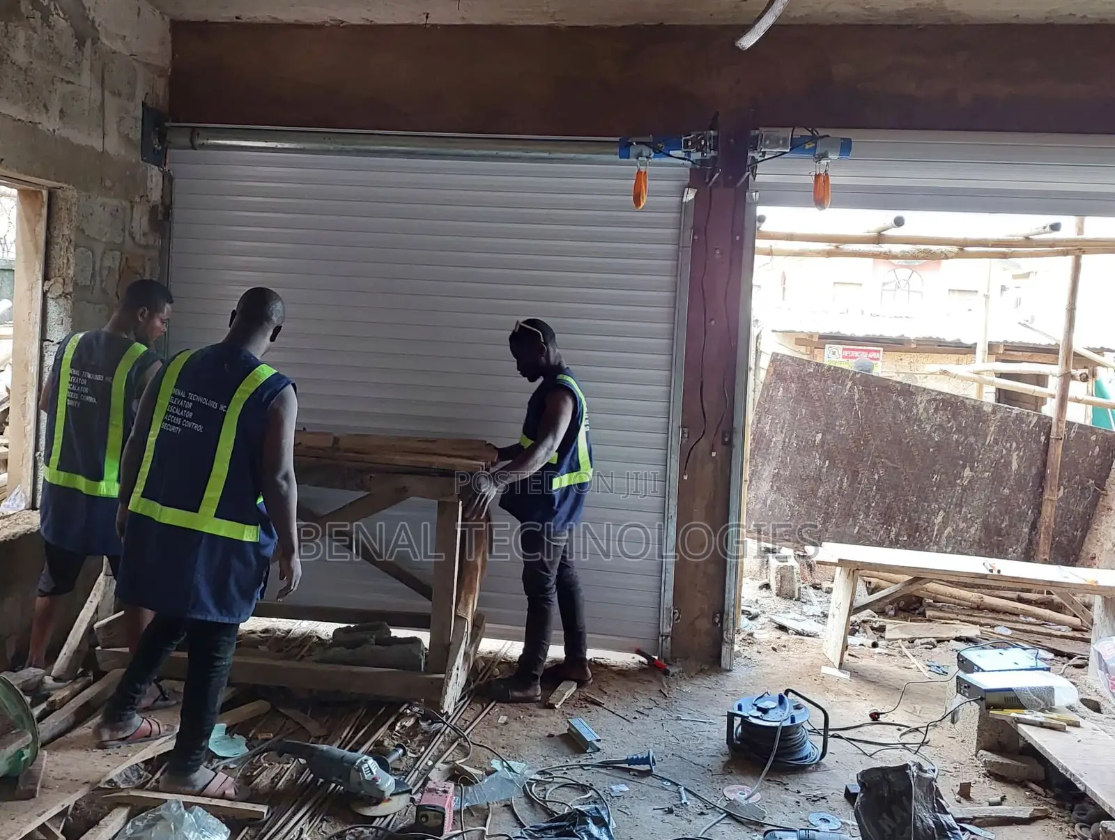 Shutter for Quick Garage Access