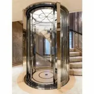 Luxury Glass Panoramic Elevator for Home Office