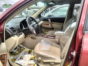 Toyota Highlander 2010 Burgundy