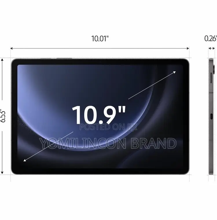 New Samsung Galaxy Tab S9 FE 256 GB Gray
