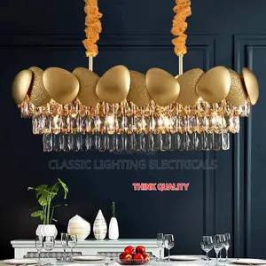 Modern LED Crystal Ceiling Lights Art Indoor Lighting