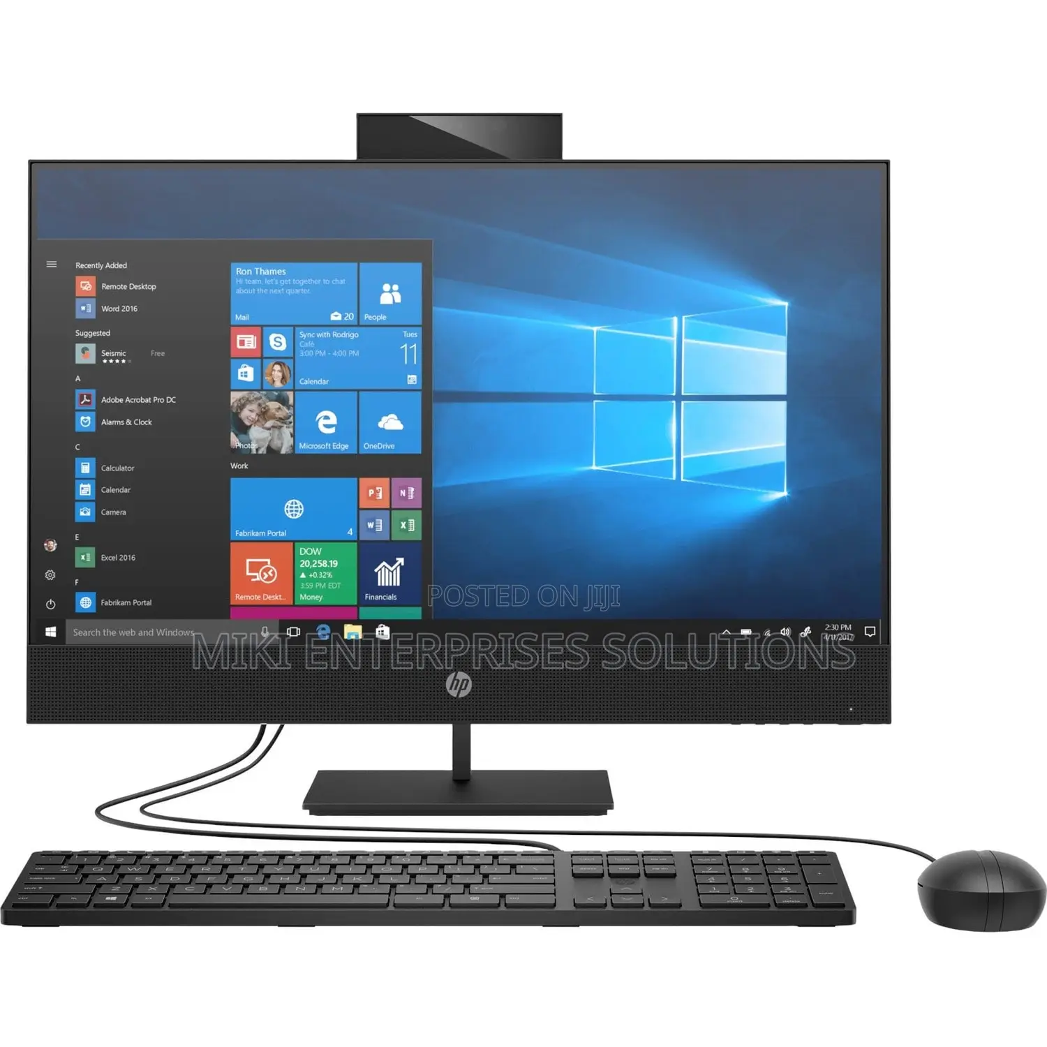 New Desktop Computer HP ProOne 400 8GB Intel Core I5 SSD 256GB