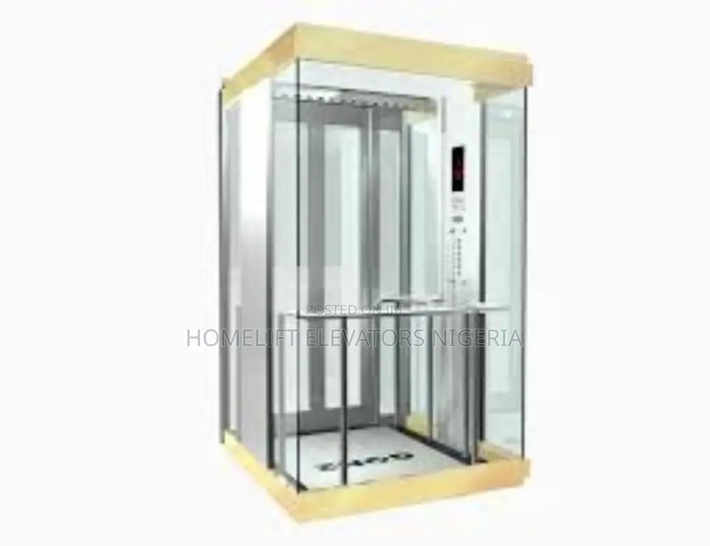 Panoramic Elevator Inside Commercial Mall