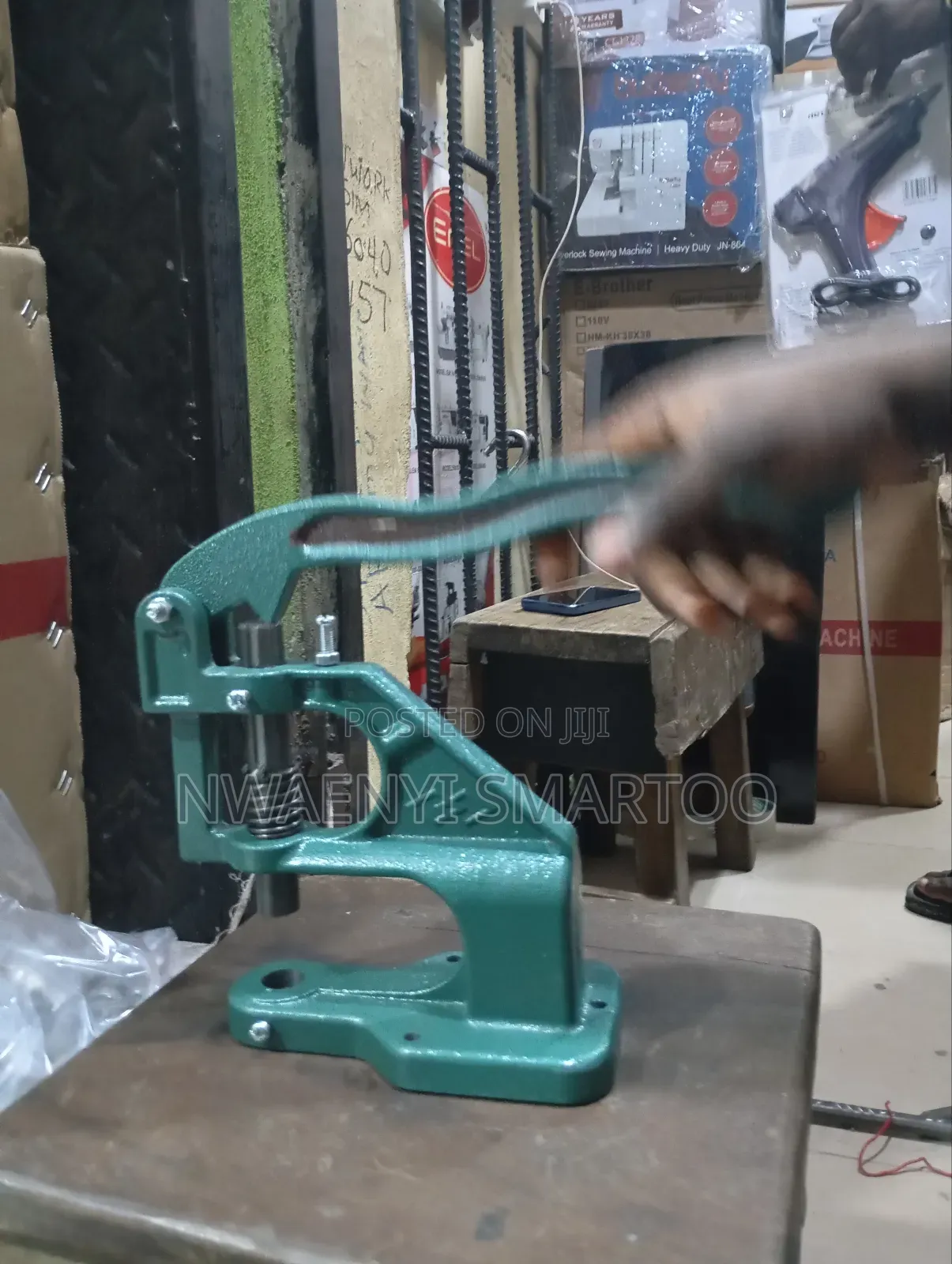 Button Press Machine