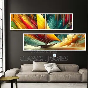 Hd Multiple Flash Colour Digi Painting Wallart