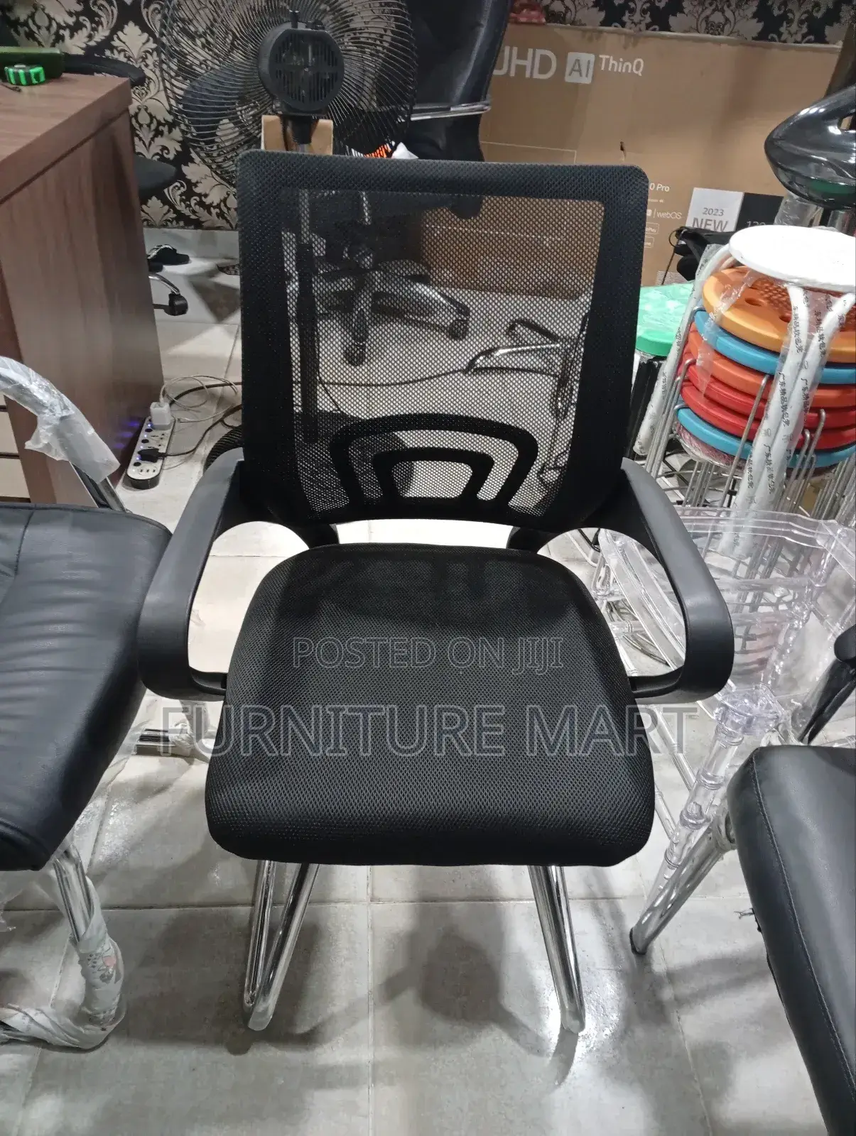 Mesh Visitor Chairs