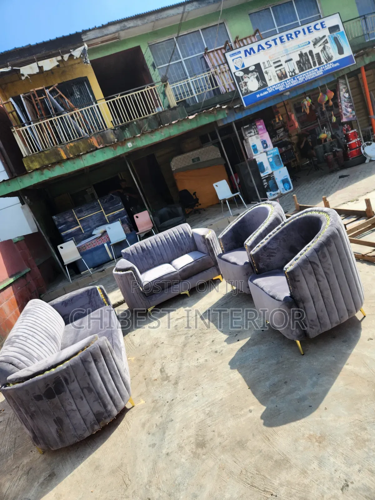 High Quality Well Padded Sofa.