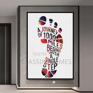 Hd Framed Quotes Digi Painting Wall Art