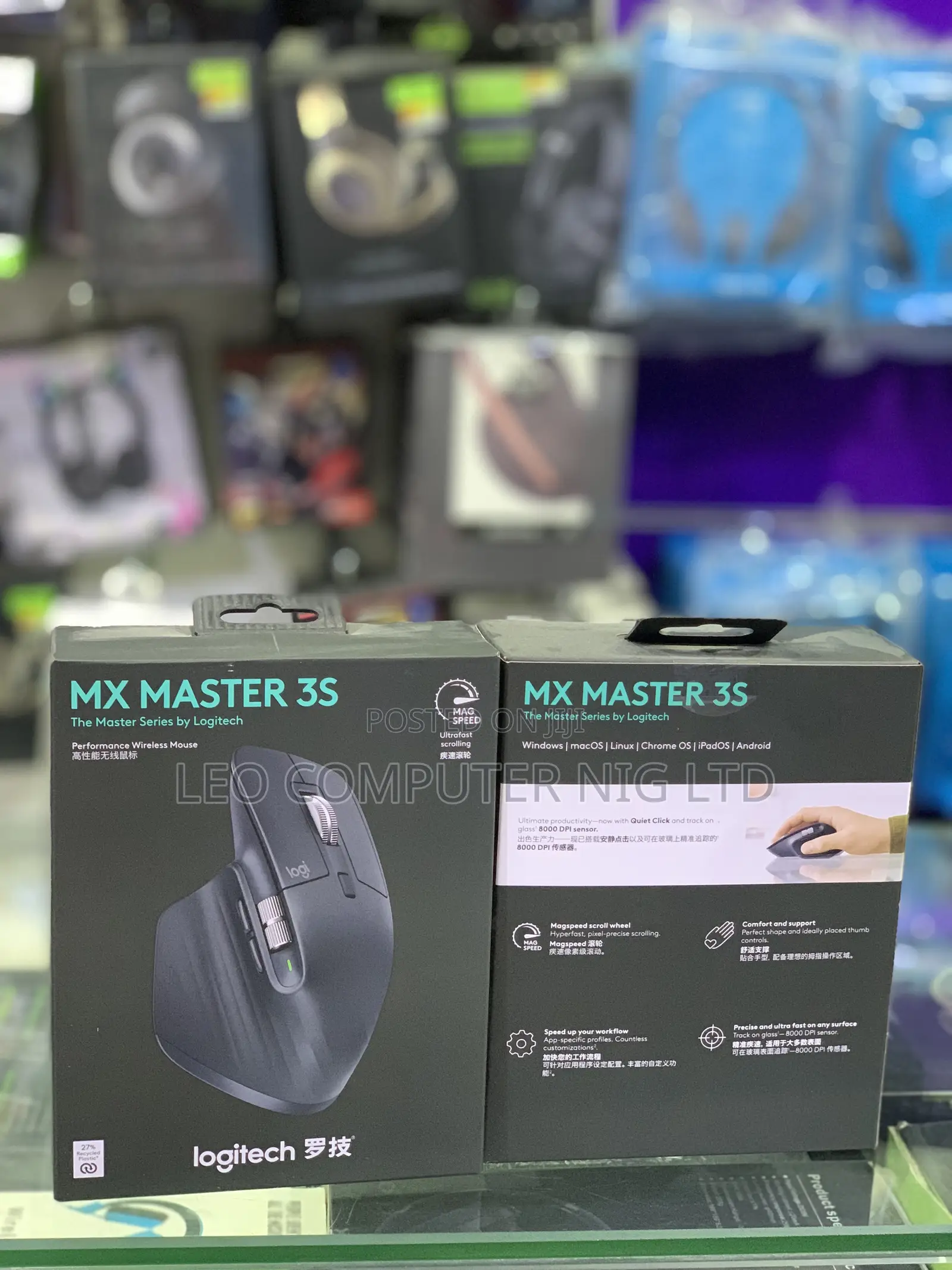 Logitech Mx Master 3s-Wireless Performance Mouse