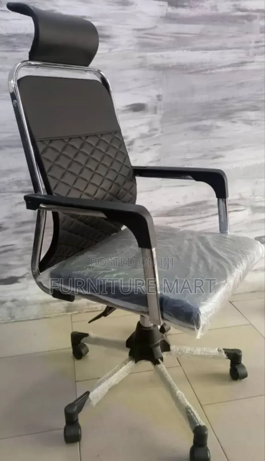 Leather Swivel Chair
