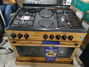 Maxi 60*90 (4+2) Wood Gas Cooker With Premium Cast Burner