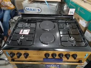 Maxi 60*90 (4+2) Wood Gas Cooker (Electric Ignition)