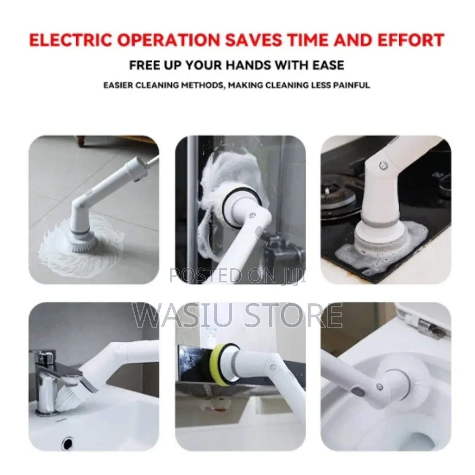 Tornado Scrub Electric Cleaning Brush