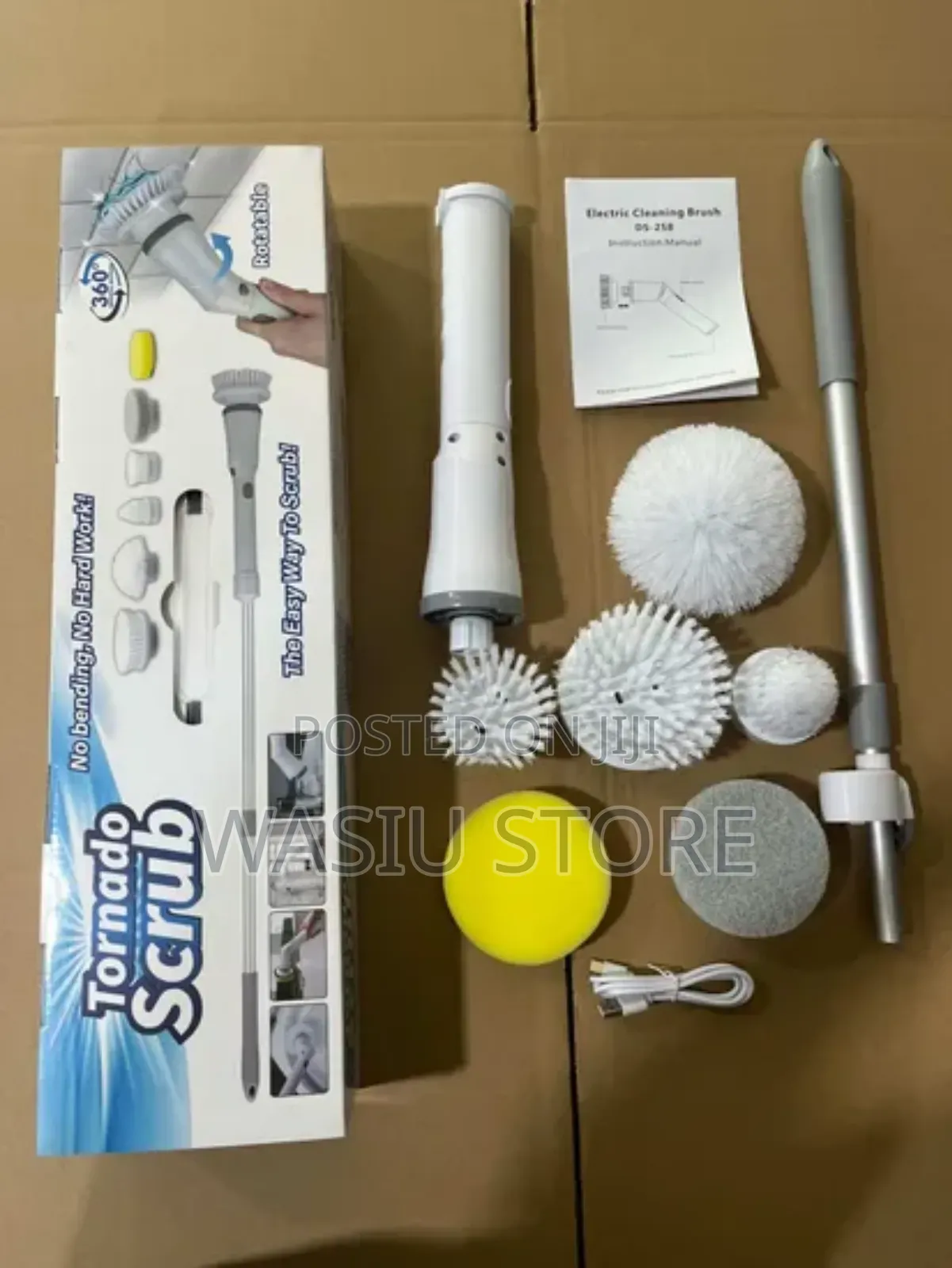 Tornado Scrub Electric Cleaning Brush