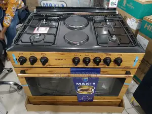 Maxi 60*90 (4+2) High Functional Wood Gas Cooker