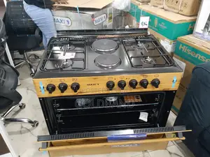 Maxi 60*90 (4+2) Wood Gas Cooker (Multi-Burner)